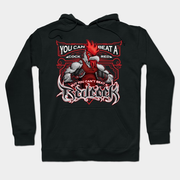 22 Fighting Redcocks (Can't Beat) Hoodie by Maindrid